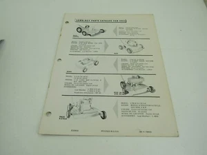 Lawn Boy Parts Catalog for 1955 8FE20 8S20 8FH14 8F20 IF20 IFB20 - Picture 1 of 6