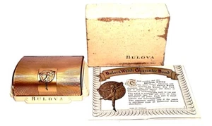 Orologio BULOVA - Scatola Box VINTAGE WATCH INTROVABILE  Anni 50 con CERTIFICATO - Picture 1 of 17