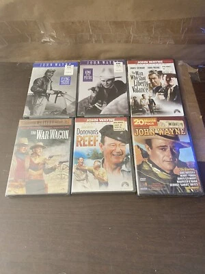 (x6) -John Wayne DVD Lot Movies BRAND New Sealed!! - Image 1 of 3