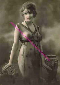 HERMOSA FOTO DE LENCERÍA DE CHICA BONITA DE 1920 5x7 BVL-1 - Imagen 1 de 1