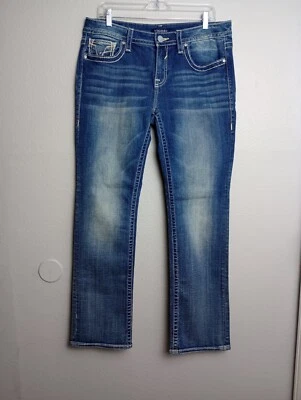 Vigoss Jeans Womens W32 L32 Blake Straight Fit  American Western Cowgirl Denim  - Image 1 of 4