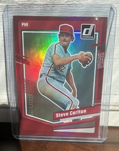 Steve Carlton 2023 Panini Donruss Red Foil 1539/2023 #178
