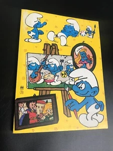 Rare album à colorier Peyo Schtroumpfs Yohan et Pirlouit 1978 TTBE - Picture 1 of 6