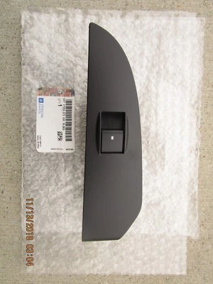 10 - 13 CADILLAC ЭСКАЛЕЙД ЗАДНИЙ ЛЕВАЯ СТОРОНА ВЫКЛЮЧАТЕЛЬ СТЕКЛОПОДЪЕМНИКА ЧЕРНЫЙ НОВЫЙ 22769993 - Изображение 1 из 3