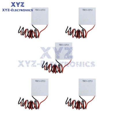 1-10Piece TEC1-12715 Heatsink Thermoelectric Cooler Cooling Peltier Plate Module - Image 1 of 4