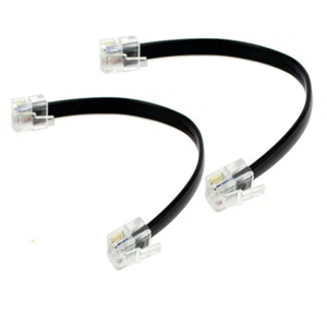 2X Kenwood TS-480 TS-480SAT TS-480HX Remote Head Separation Cable - Picture 1 of 6
