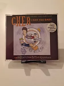 Cher & Beavis And Butthead I Got You Babe CD 1993 Maxi Single Soft Pop Rock VG++ - Picture 1 of 4