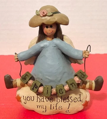 Фигурка АНГЕЛА Suzi Skoglund Blossom Bucket «FRIEND You Have Blessed My Life» - Изображение 1 из 4