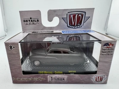Máquinas M2 1949 Mercury Custom Titanium edición limitada Walmart diecast Foto 1 de 4