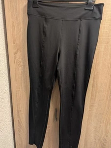 H&M Leggings High Waist Sport Schwarz Mit Zipper Gr Xl - Bild 1 von 5
