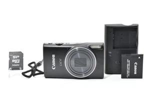 [Neuwertig] Canon IXY 640 PowerShot ELPH 350 HS 20.2MP Digitalkamera - Schwarz - Bild 1 von 12