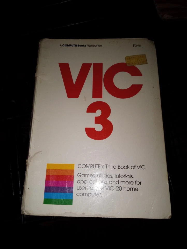 COMPUTERS VIC 3 ТРЕТЬЯ КНИГА ВИНТАЖНЫЙ COMMORE КОМПЬЮТЕРНАЯ КНИГА - Изображение 1 из 2