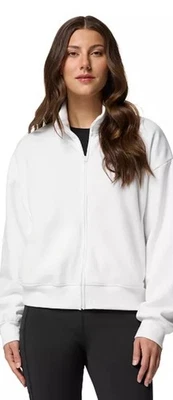 Top polar Columbia talla grande Aldermore cremallera completa color blanco talla 3X Foto 1 de 4