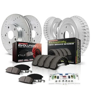 Power Stop Brake Kit For Buick Regal 1982 1983 Front & Rear Z23 - Picture 1 of 8