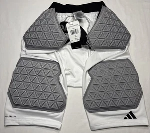 Adidas Uomo Imbottito 5 Pad Soft Pad Calcio Griglia Bianco IP9106 XL SPEDIZIONE GRATUITA $55 - Foto 1 di 3
