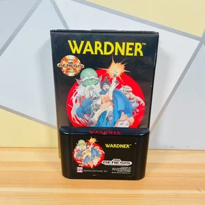 Wardner 1991 Sega Genesis Side-Scrolling Platform Game Cartridge CIB - Picture 1 of 11