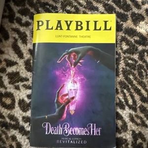 Death Becomes Her Broadway Playbill 2025 - Bild 1 von 2