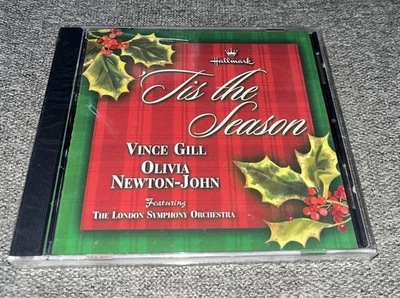 Hallmark - Tis The Season by Vince Gill and Olivia Newton-John (CD, 2000) New - Image 1 of 2