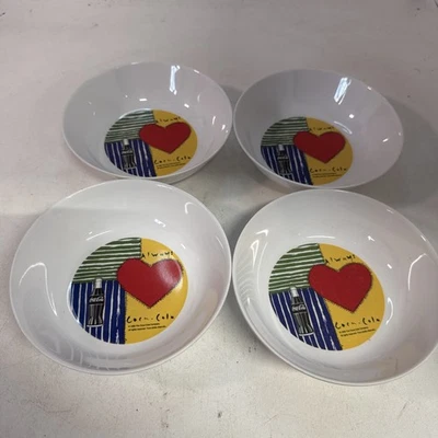 Coca Cola Melamine Bowls, Small - Lot Of 4 - Image 1 of 3