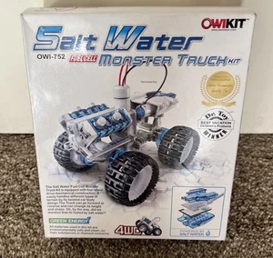 Salzwasser Brennstoffzelle Monstertruck Kit 4WD OWI-752 DIY VORBAU Spielzeug Alter 10+ angetrieben - Bild 1 von 7