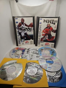 Sega Saturn Lot 10 Game Lot Untested - Picture 1 of 3