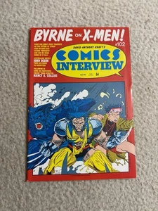 Comics Interview # 102 VF 1991 John Byrne Interview Jim Lee Cover - Picture 1 of 2