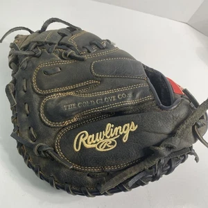 Rawlings Renegade Catchers Mitt Handschuh 32,5" RCM325BB RHT schwarz DEFEKT - Bild 1 von 8