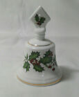 Vintage Countess Bone China Christmas Holly And Berry Bell - England