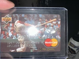 1994 UPPER DECK MICKEY MANTLE CREDIT CARD MASTERCARD RARE ODDBALL Gem MT Unused - Picture 1 of 2