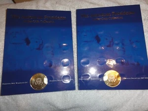 The American presidents Dollar coin collection Lot of 2 NEW albums folders only - Picture 1 of 4