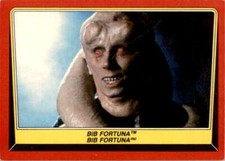 1983 1983 O-PEE-CHEE STAR WARS RETURN OF THE JEDI BIB FORTUNA #12