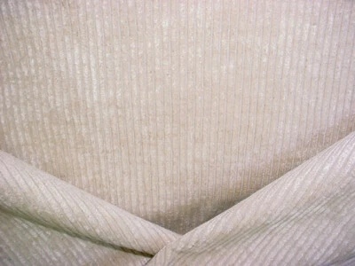 6-1/4Y Ian Sanderson Valenki Softest Champagne Linen Velvet Upholstery Fabric - Image 1 of 4