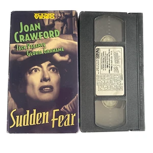 Sudden Fear (1952), VHS Movie, Kino Video (1995), Joan Crawford, J. Palance - Picture 1 of 4