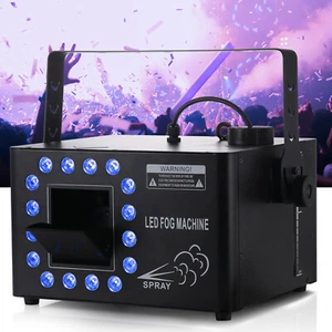 Máquina de humo Hazer Haze 1500 W bajo perfil DMX teatro DJ fiesta escenario efecto NUEVO - Imagen 1 de 24