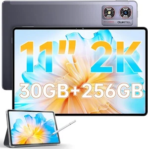 OUKITEL OT8 Tablet Android 13 30GB+256GB, Penna, Android 13, 8800mAh, 13MP+8MP - Imagen 1 de 8