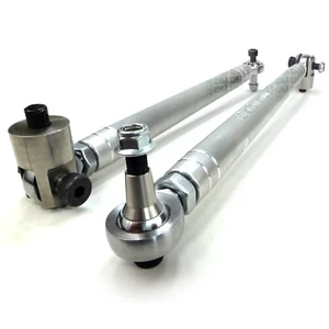 Heavy Duty 6061 Billet Tie Rods Chromoly Heims USA Made Polaris General 1000 - Picture 1 of 10