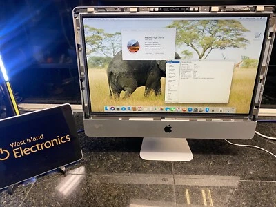 21.5" Apple iMac 11,2 Desktop - Intel i3 @ 3.06GHz 8GB RAM 160GB MISSING GLASS  - Image 1 of 4