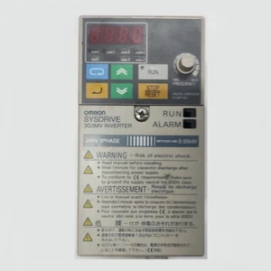▀▄▀▄▀ OMRON 3G3MV-AB004 - INVERTER  230 V  -  0,55 KW  -  3G3MV AB004 - Bild 1 von 3