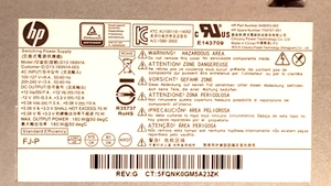 848053-002 HP Pavilion Serie 570 Modelo: D13-180N1A Fuente de Alimentación 180W 759767-001 - Imagen 1 de 7