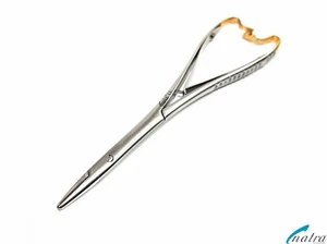 Mathieu Needle Holder 18 cm TC Tip gold surgical suture Dental - Picture 1 of 5