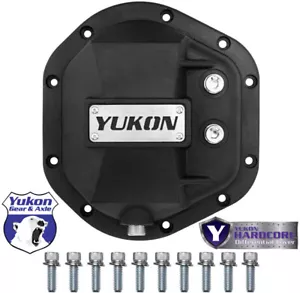 NEW Dana 44 Yukon Hardcore Iron Differential Cover - D44 Front or Rear YHCC-D44 - Foto 1 di 10