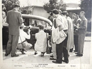 ICH WILL LEBEN FILM ORIGINAL LOBBYKARTE SUSAN HAYWARD - Bild 1 von 6