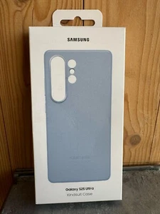 Original offizielle Samsung Kindsuit Ledertasche für Galaxy S25 Ultra - blau - Bild 1 von 5