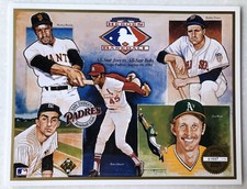 1991 Upper Deck Sheet MLB Heroes Of Baseball San Diego Padres All Star Joes Bobs