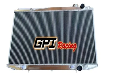 Radiador de aluminio PARA NISSAN Frontier / Xterra L4 2.4L KA24DE; V6 3.3L VG33E AT Foto 1 de 4