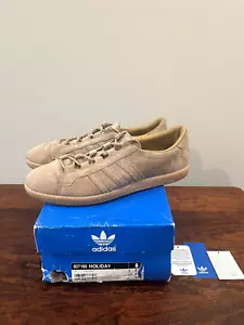 adidas Holiday Beige US 9 / UK 8.5 Preowned Very Rare Noel Gallagher - Picture 1 of 6