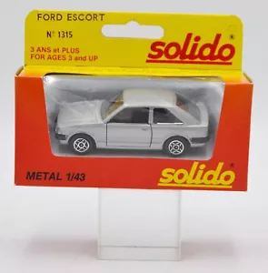 DIE CAST " FORD ESCORT " SOLIDO SCALA 1/43 (N.1315) - Foto 1 di 1