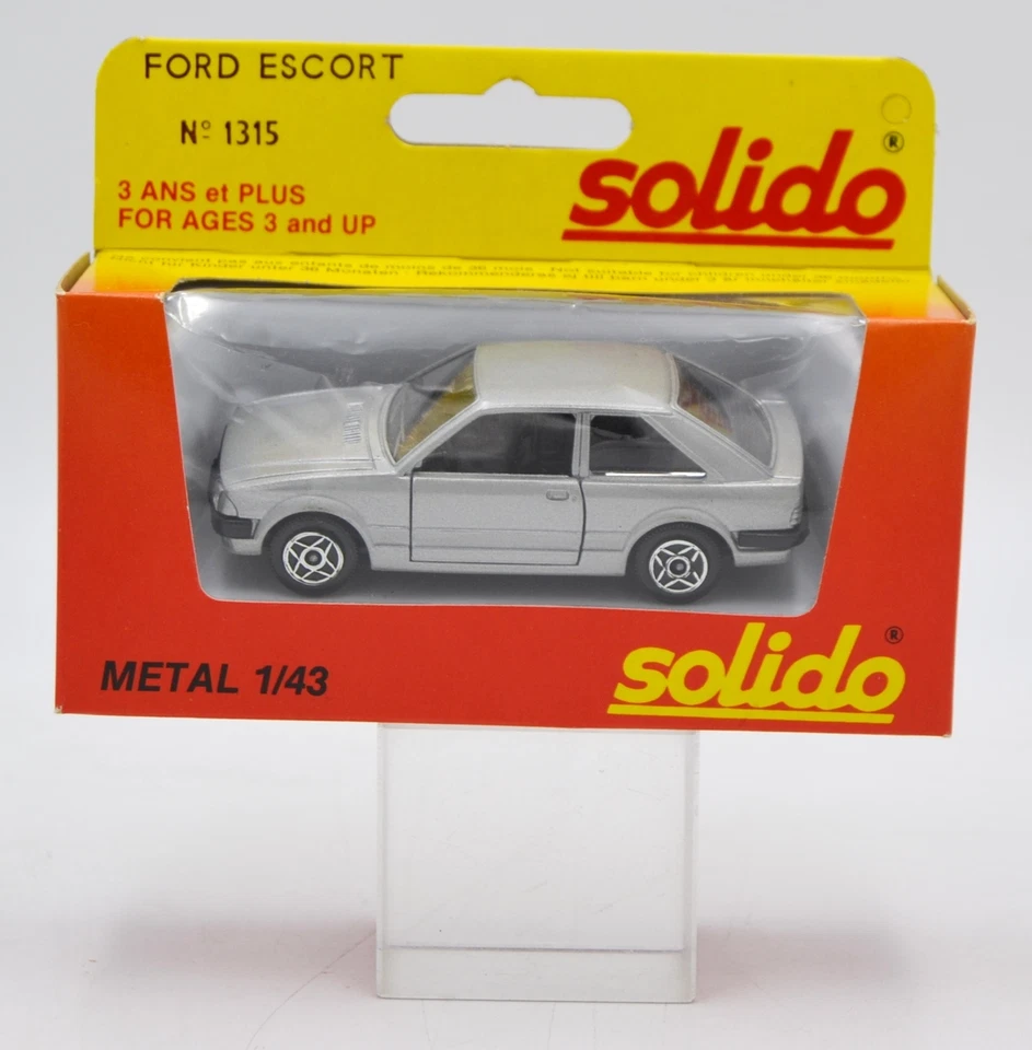 DIE CAST " FORD ESCORT " SOLIDO SCALA 1/43 (N.1315) - Immagine 1 di 1