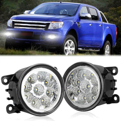 2pcs Pair 9 LED Fog Light For Ford Ranger PX PX1 PX2 2011-2018 Spot Driving Lamp - image 1 of 4