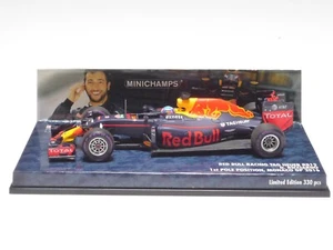 MINICHAMPS 1:43 RED BULL RACING RB12 D. RICCIARDO MONACO GP 2016 - Picture 1 of 4